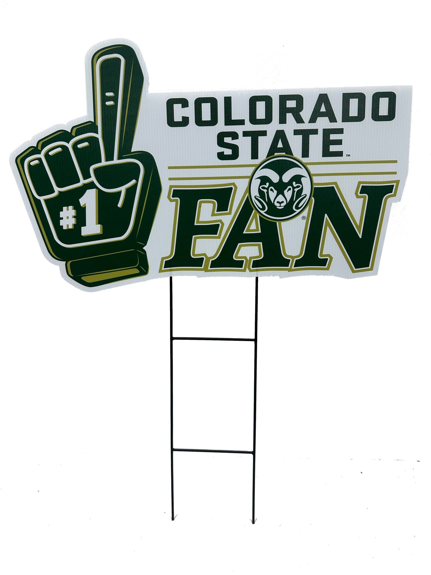 NCAA #1 Fan Yard Sign