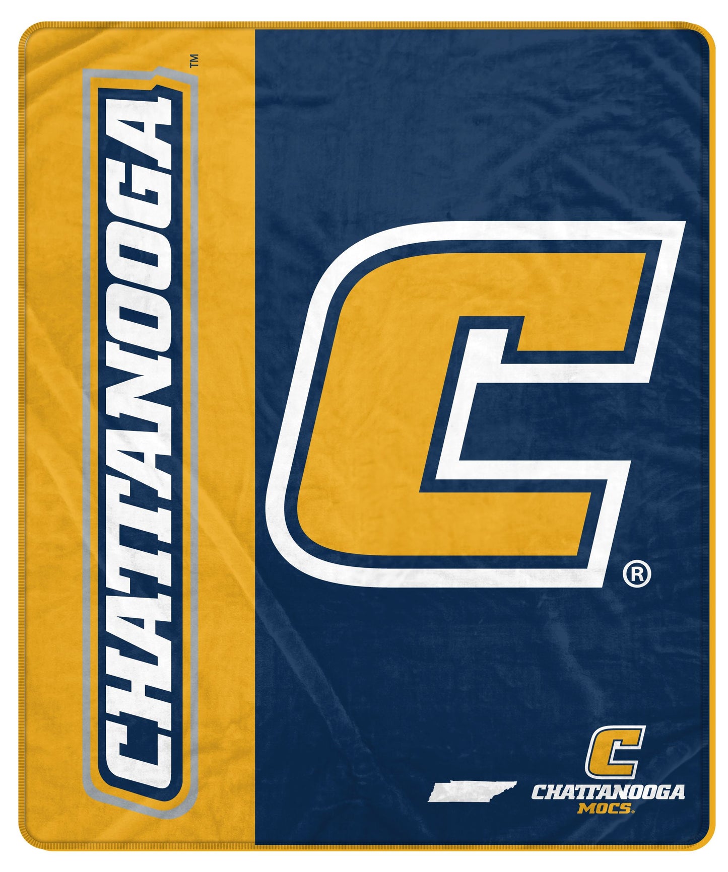 NCAA Endzone Ultra Soft Tailgate Throw