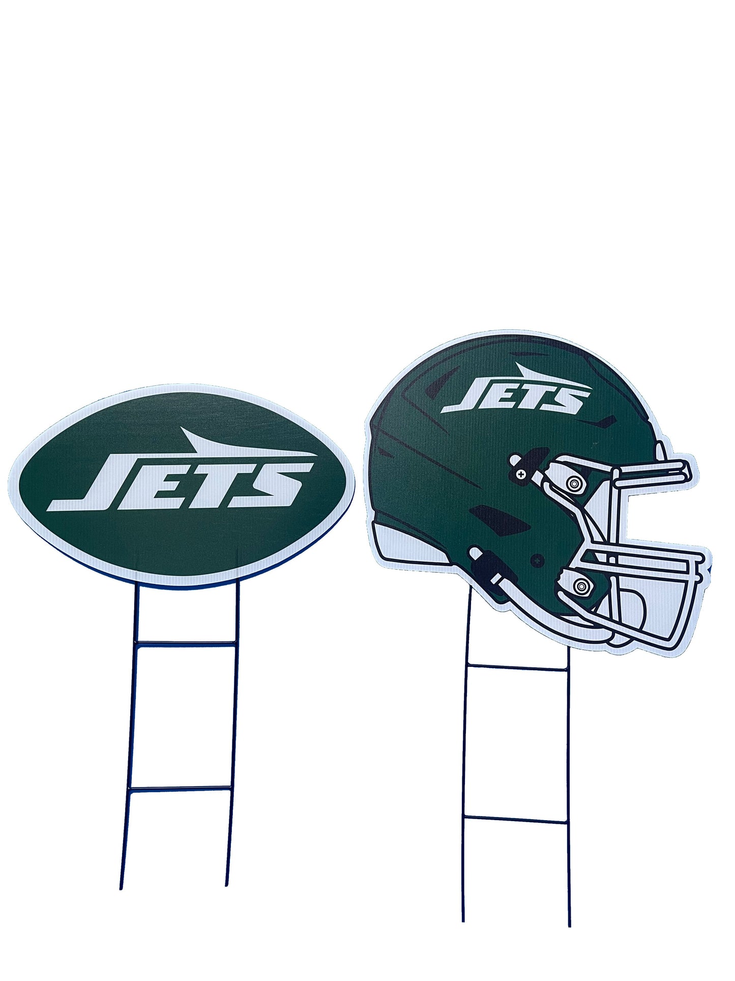 NFL Logo and Helmet 2 Pack Yard Sign Set