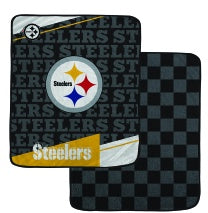 NFL Diagonal Ghost Checker 60x70 Blanket