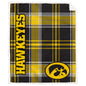 NCAA Playmaker Plaid Ultra Cozy Sherpa Throw