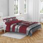 NCAA Heathered Stripe 3 PC Queen Bed in a Bag