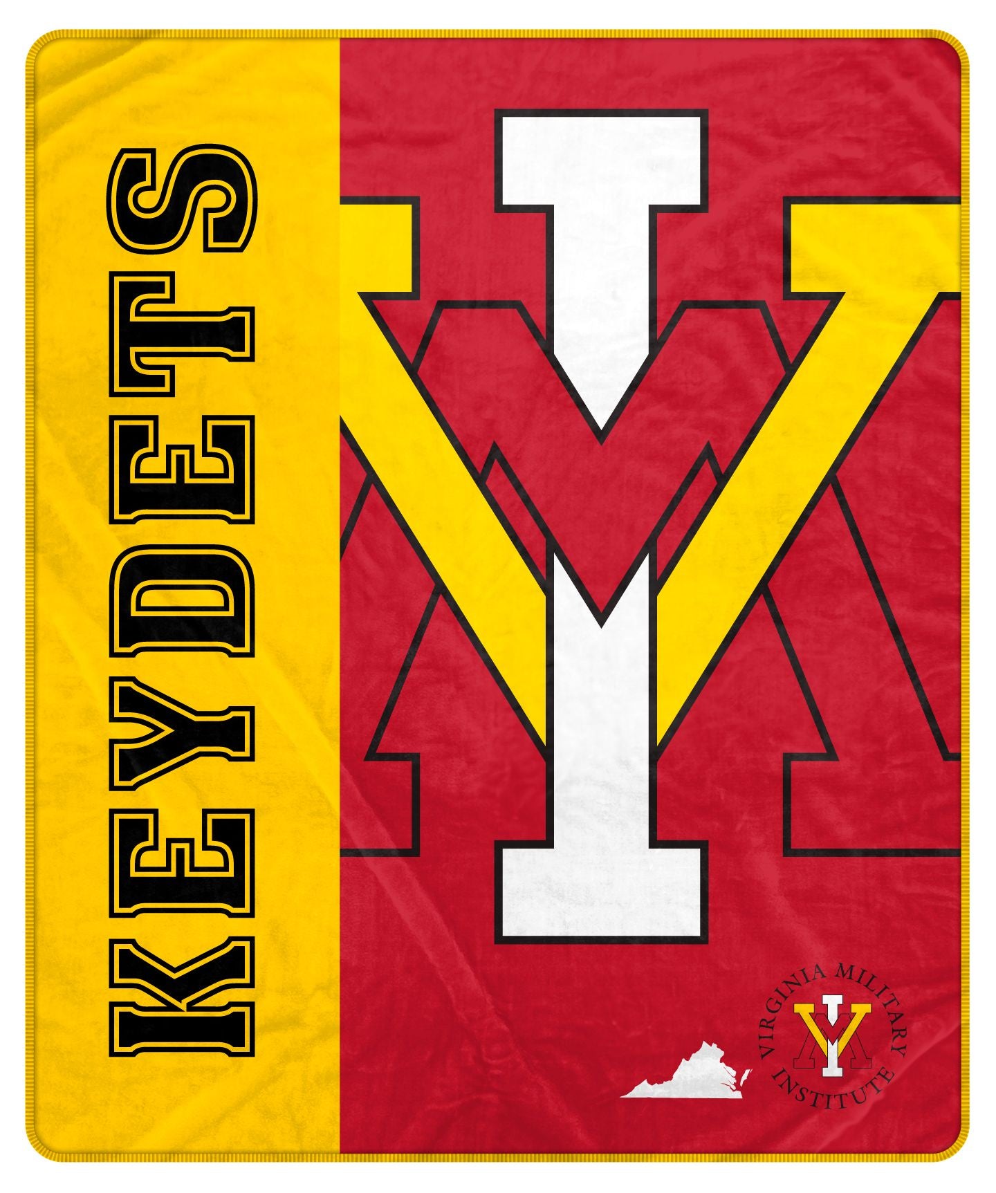 NCAA Endzone Ultra Soft Tailgate Throw
