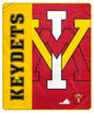 NCAA Endzone Ultra Soft Tailgate Throw