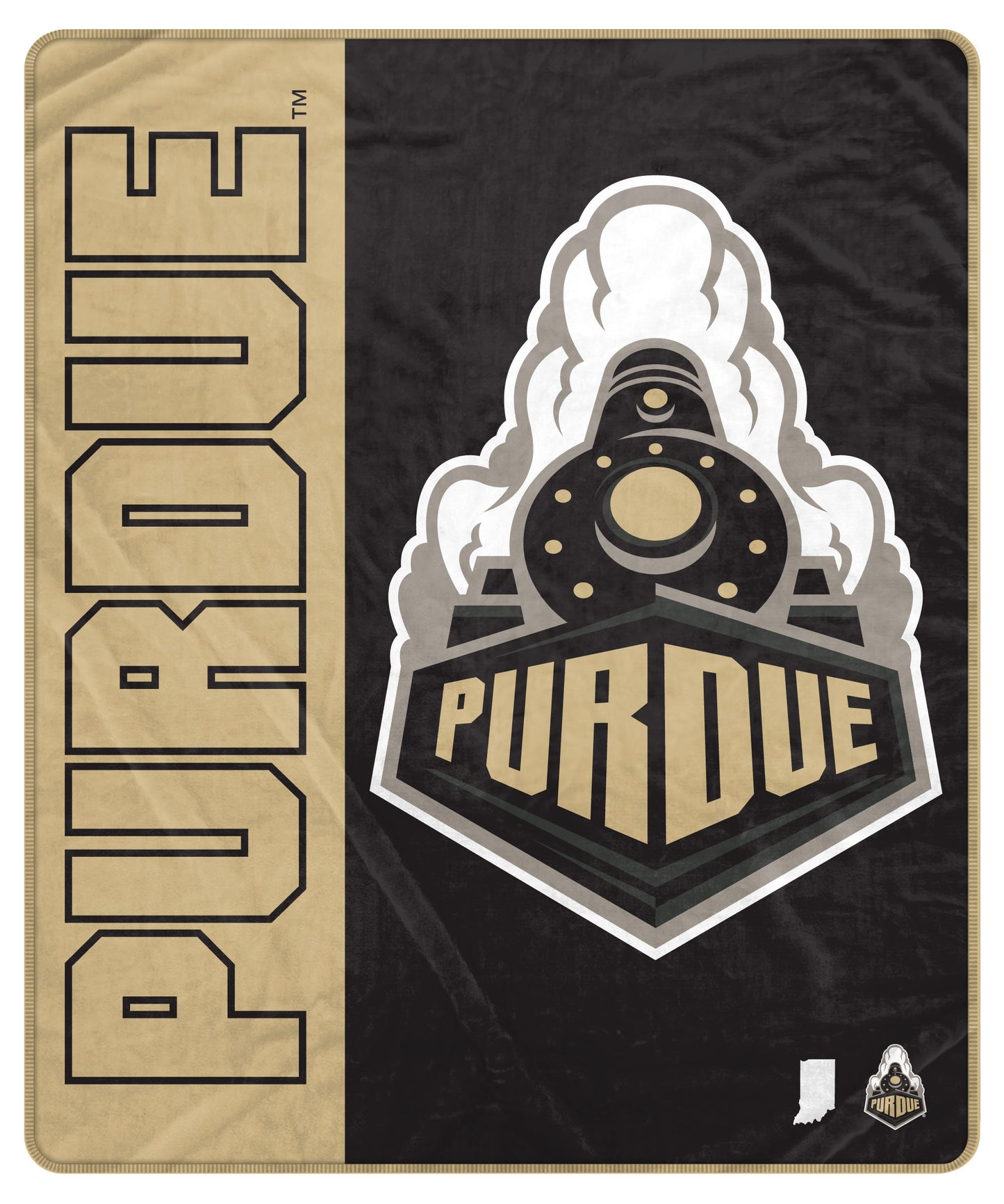 NCAA Endzone Ultra Soft Tailgate Throw