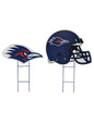 NCAA Logo and Helmet 2 Pack Yard Sign Set