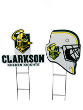 Load image into Gallery viewer, NCAA Logo and Helmet 2 Pack Yard Sign Set
