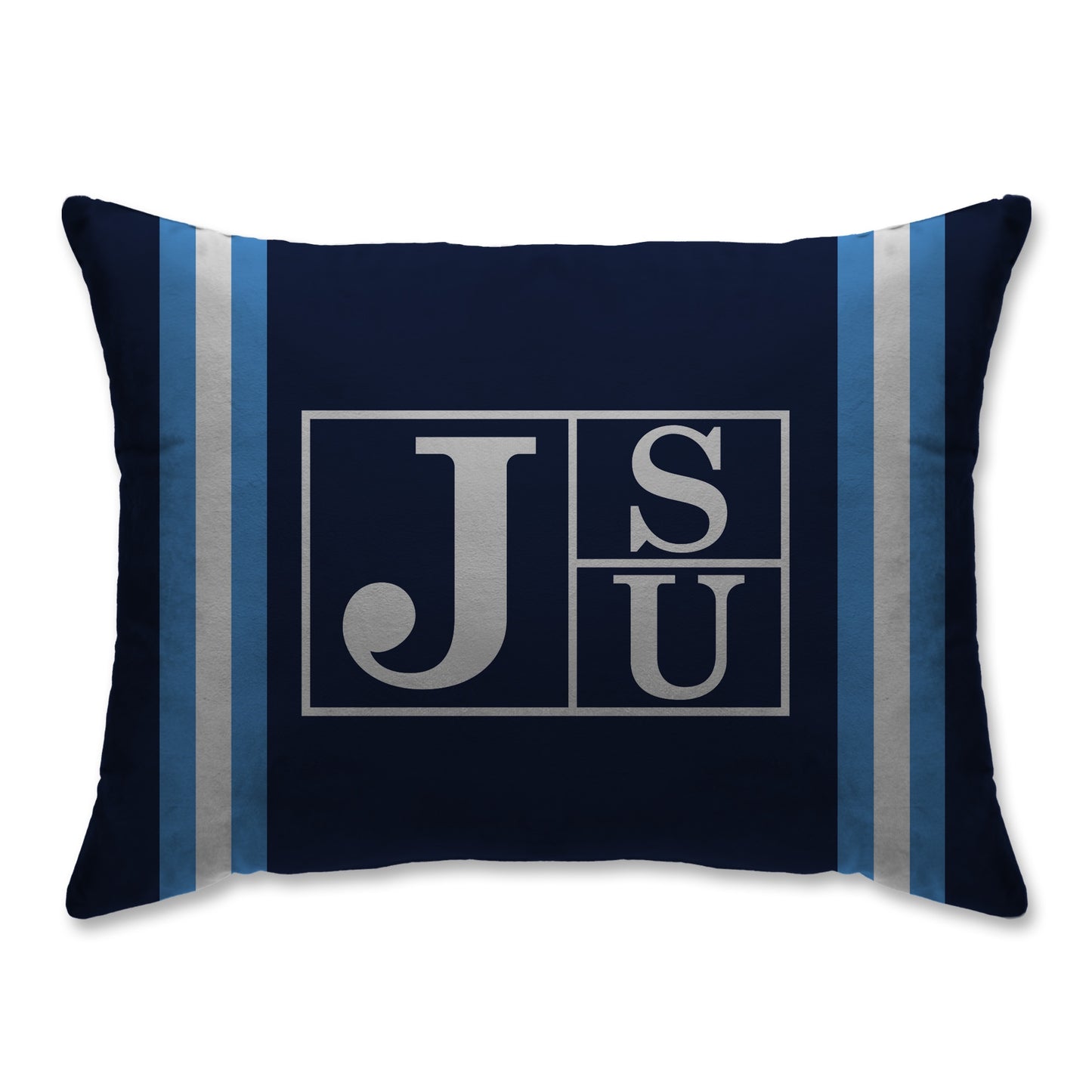 NCAA Standard Stripe Logo Bed Pillow