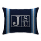 NCAA Standard Stripe Logo Bed Pillow