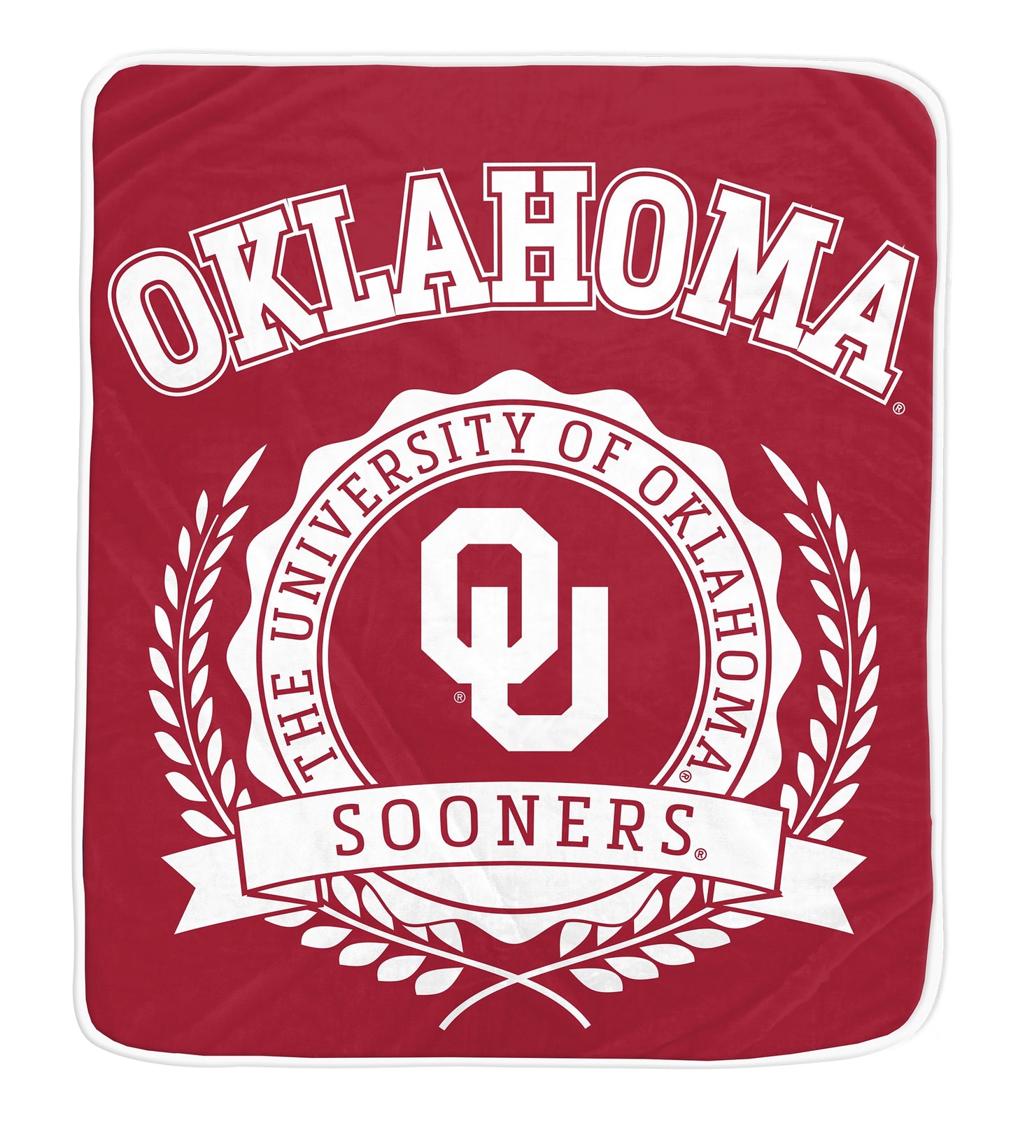 NCAA University Crest 50x60 Ultra Soft Blanket