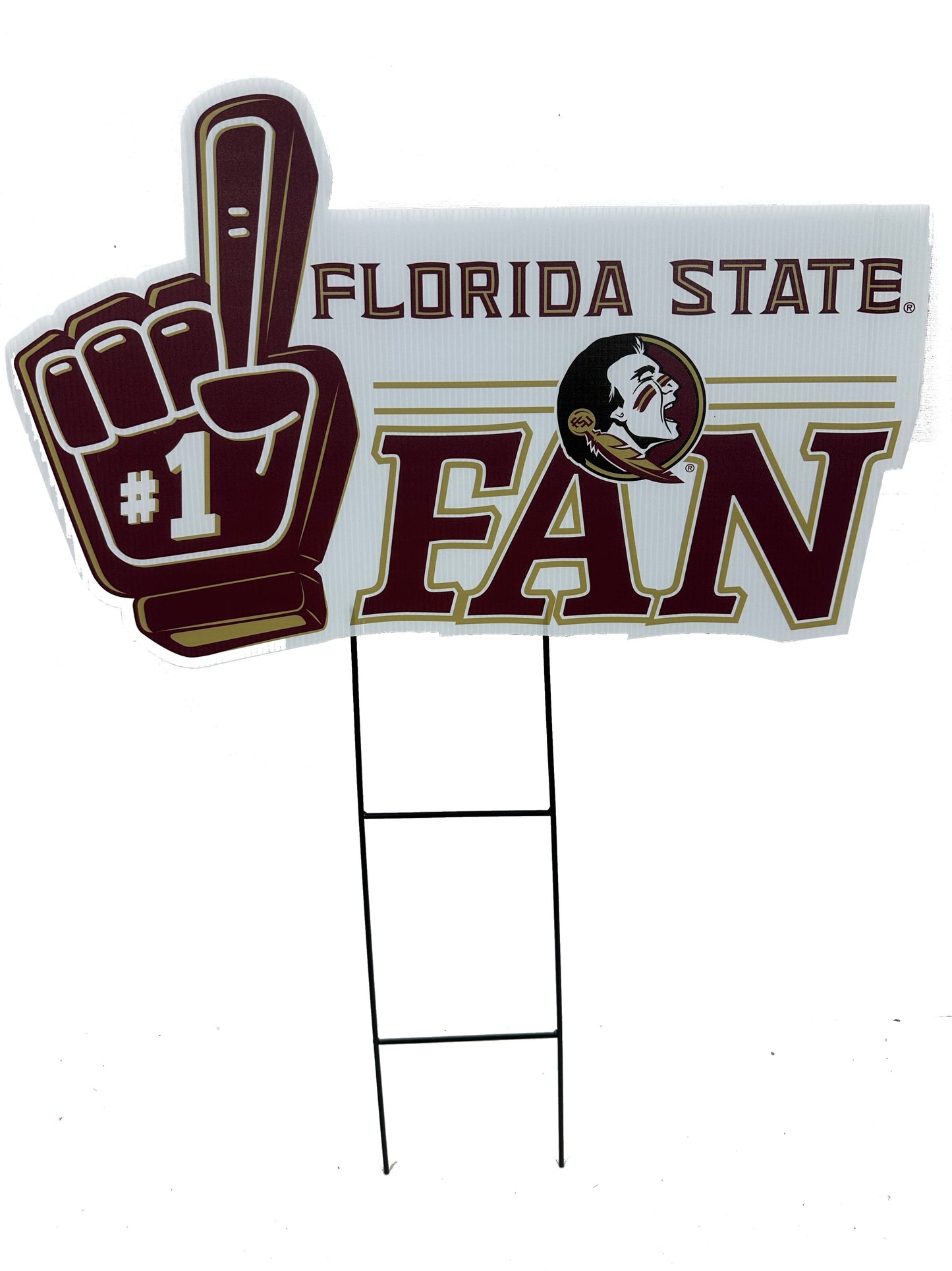 NCAA #1 Fan Yard Sign