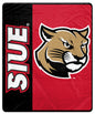 NCAA Endzone Ultra Soft Tailgate Throw