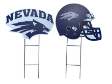 Load image into Gallery viewer, NCAA Logo and Helmet 2 Pack Yard Sign Set
