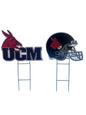 NCAA Logo and Helmet 2 Pack Yard Sign Set