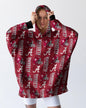 NCAA Homefield Stack Hooded Hero Cape