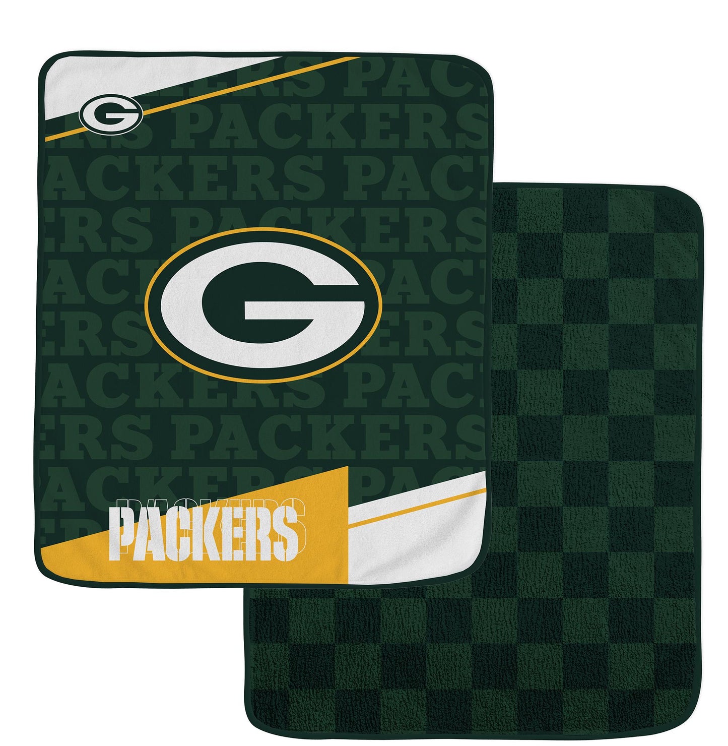 NFL Diagonal Ghost Checker 60x70 Blanket