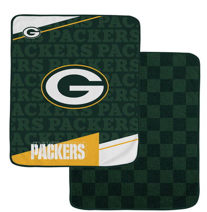 NFL Diagonal Ghost Checker 60x70 Blanket