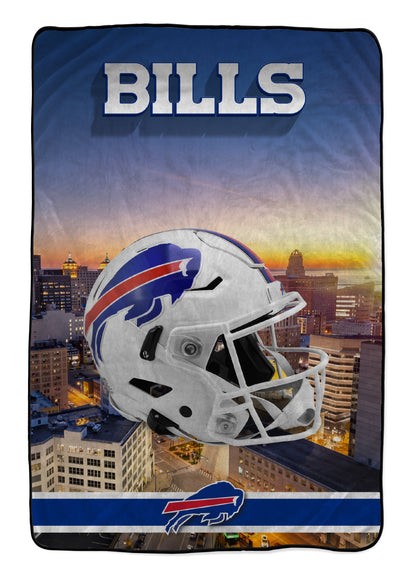 NFL Skyline Series Helmet 66x95 Oversized Blanket