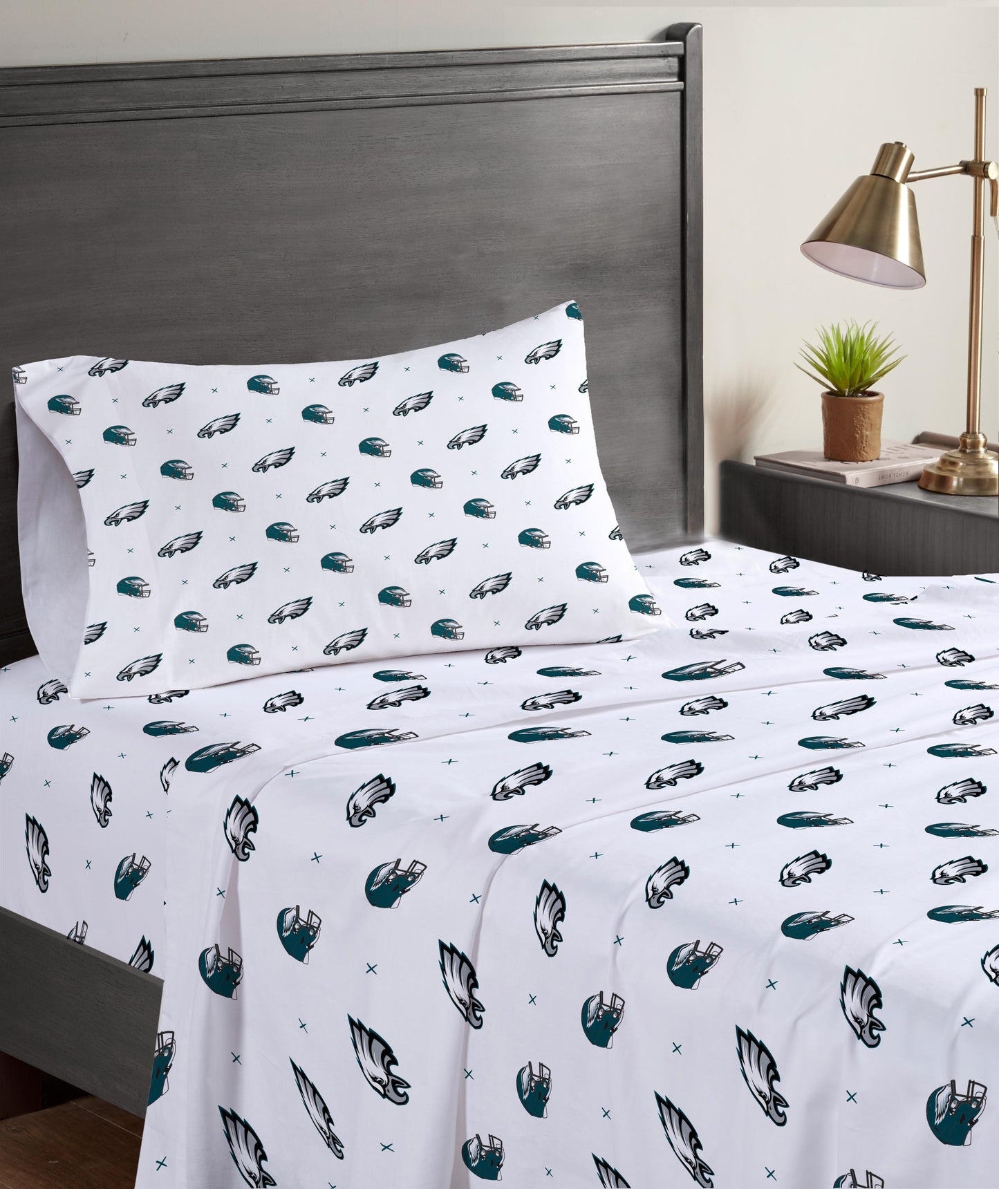 NFL Small X Twin Sheet Set