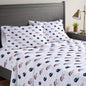 NFL Small X Queen Sheet Set