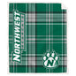 NCAA Playmaker Plaid Ultra Cozy Sherpa Throw