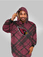 NFL Digital Dash Sherpa Hooded Fan Cape