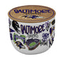 NFL Loco Fan 16oz Ceramic Candle