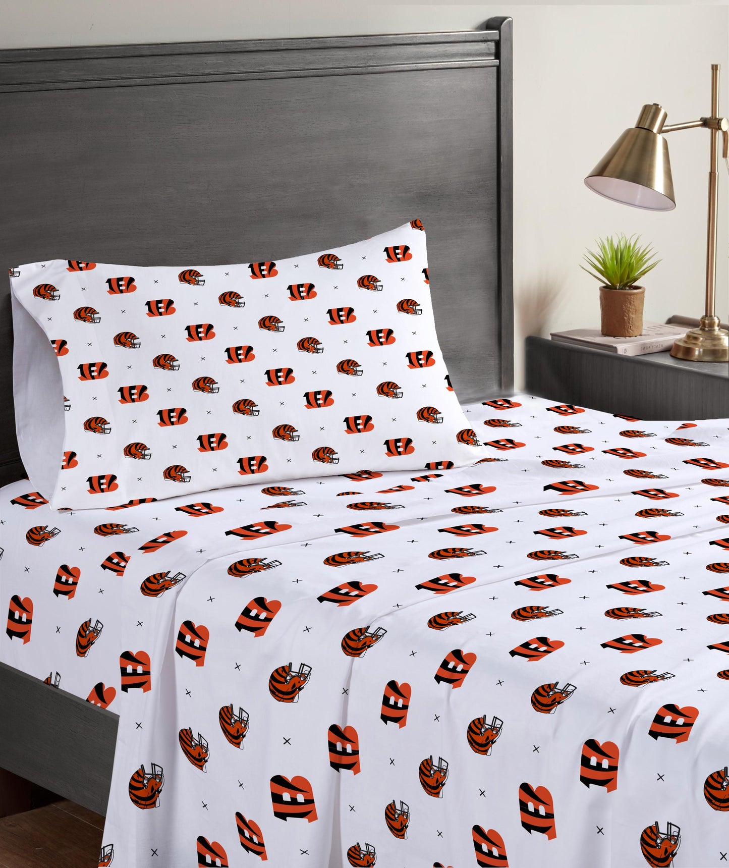 NFL Small X Twin Sheet Set