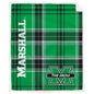 NCAA Playmaker Plaid Ultra Cozy Sherpa Throw