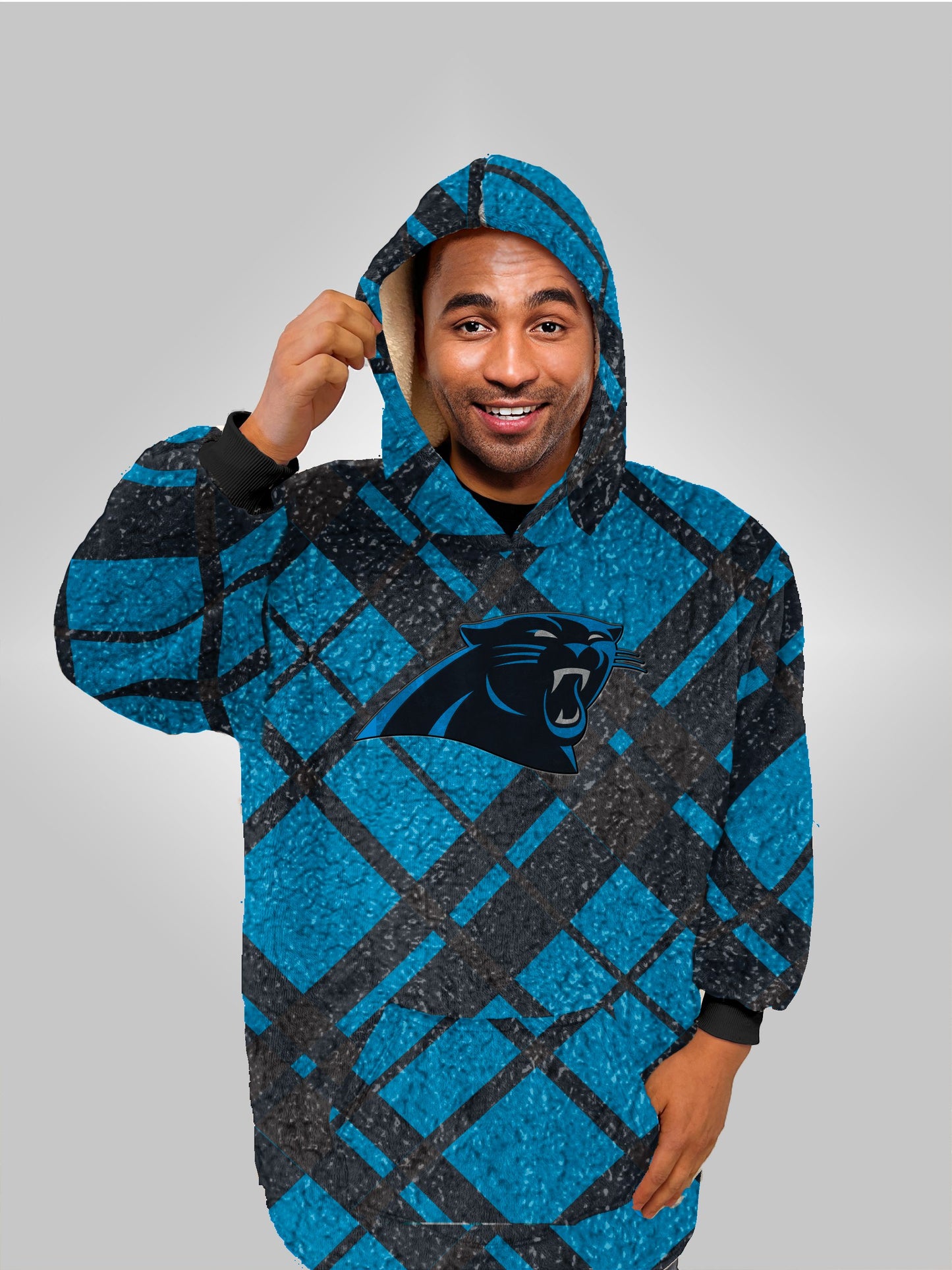 NFL Digital Dash Sherpa Hooded Fan Cape