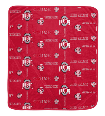 NCAA Homefield Flipped Wordmark 60x70 Blanket