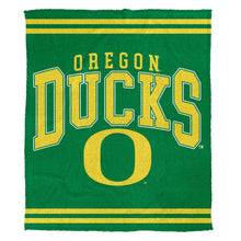 Load image into Gallery viewer, NCAA Vintage Block 60x70 Cozy Knit Blanket
