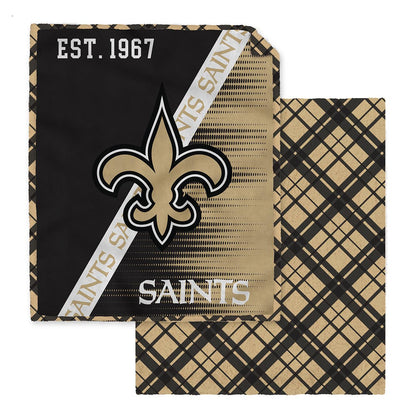 NFL Digital Dash 2 Sided Checkered 60x80 Blanket