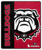 NCAA Endzone Ultra Soft Tailgate Throw