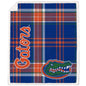NCAA Playmaker Plaid Ultra Cozy Sherpa Throw