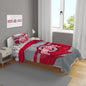 NCAA Slanted Stripe 4 PC Twin Bed in a Bag