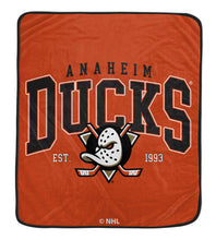 Load image into Gallery viewer, NHL Vintage Arch Block Ultra Soft 50x60 Throw Blanket
