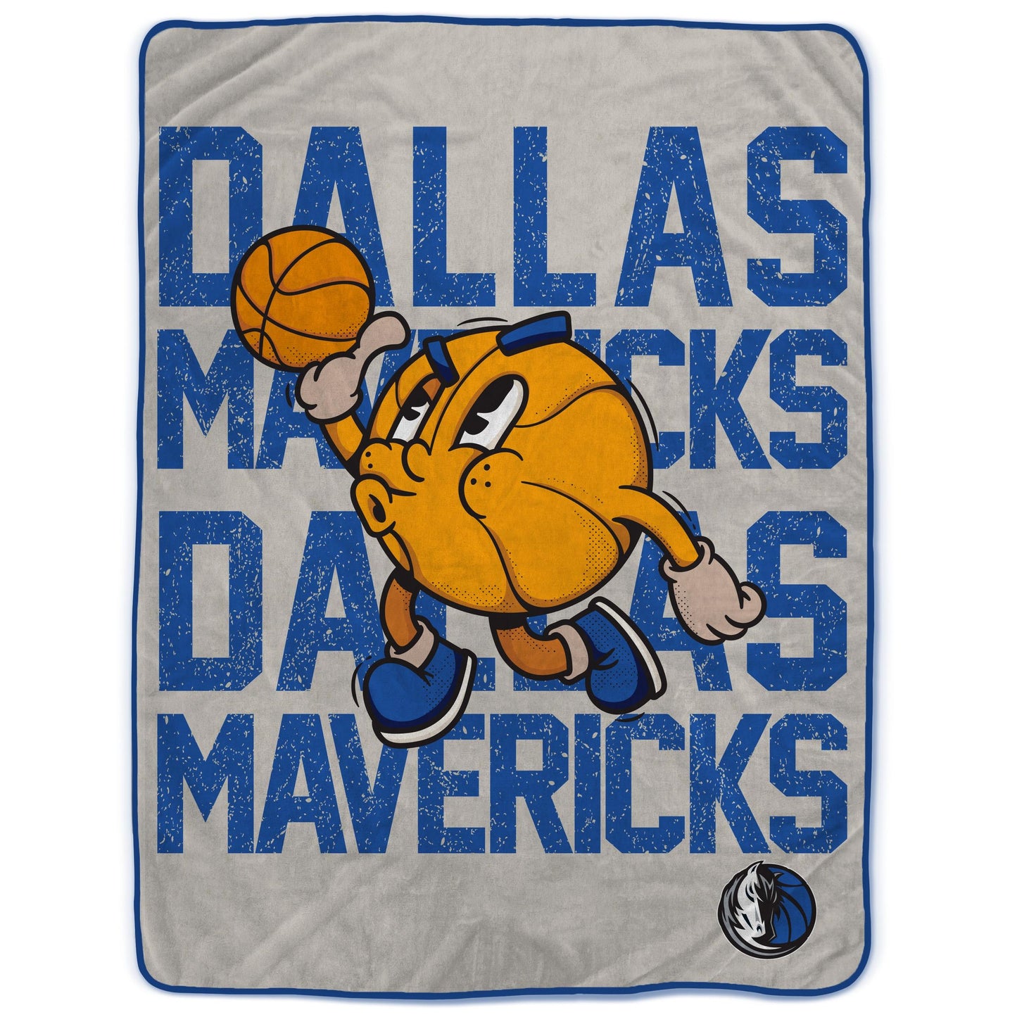 NBA Cartoon Basketball 60x80 Ultra Cozy Blanket