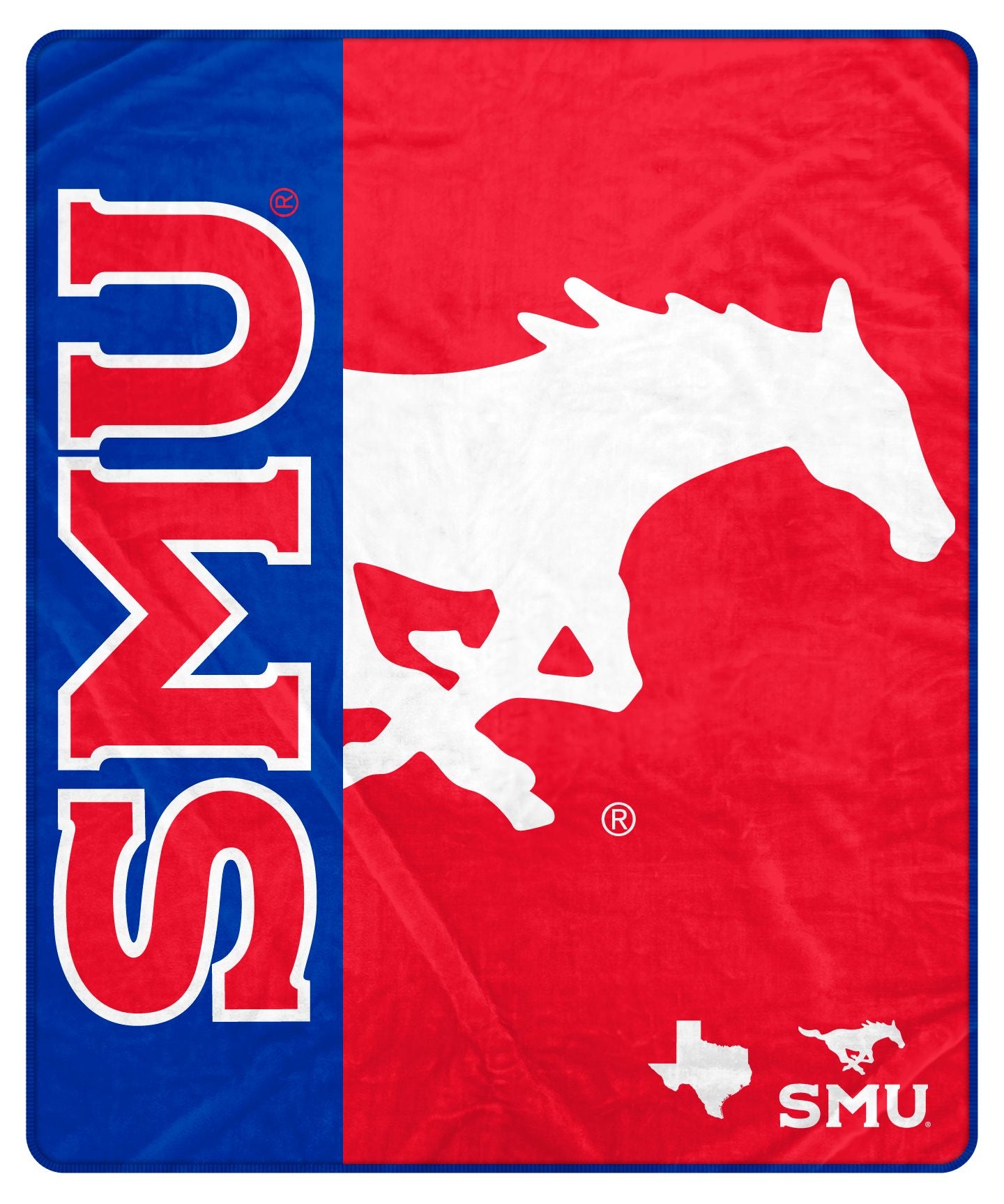 NCAA Endzone Ultra Soft Tailgate Throw
