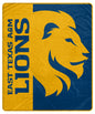 NCAA Endzone Ultra Soft Tailgate Throw