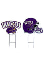 NCAA Logo and Helmet 2 Pack Yard Sign Set