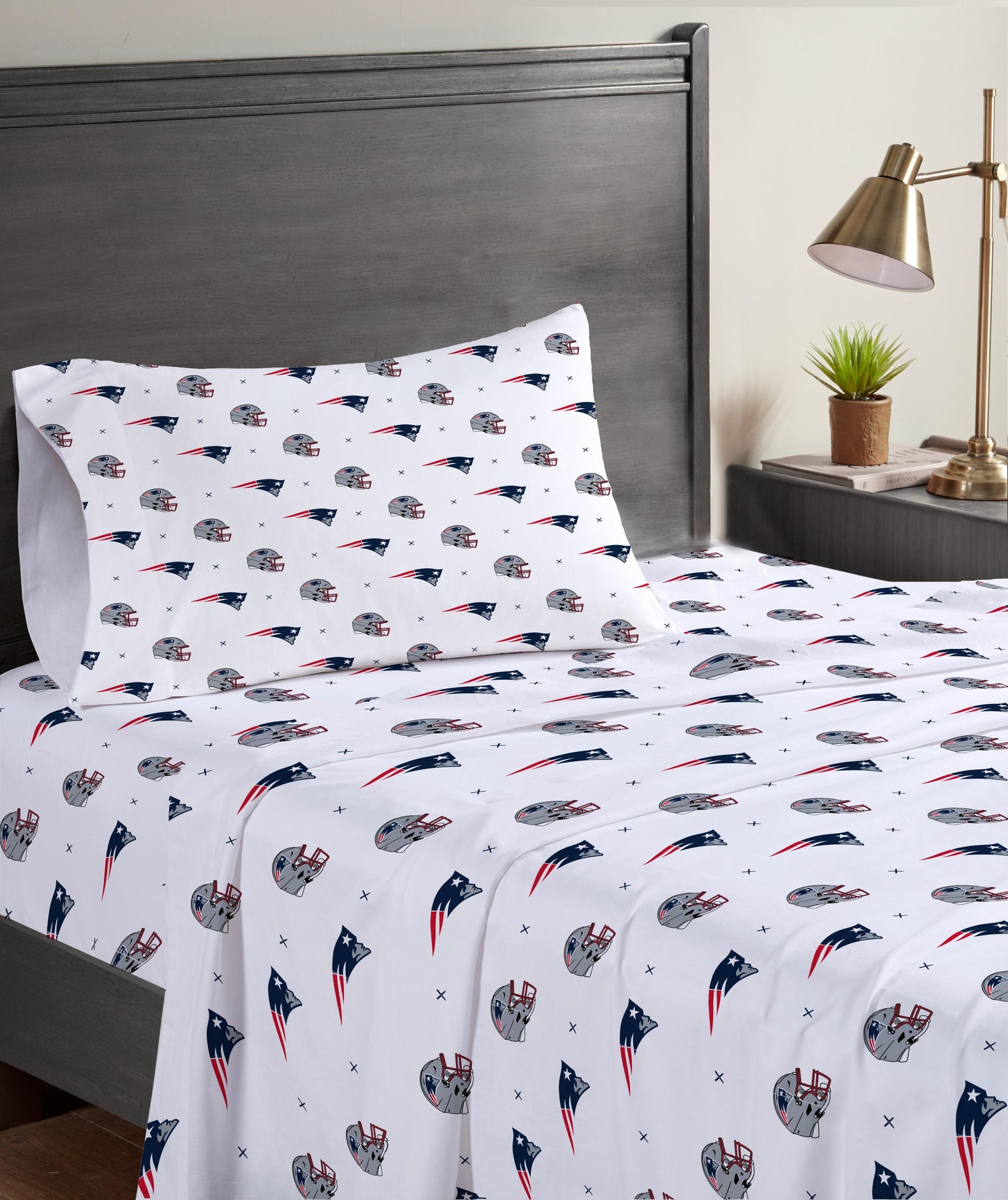 NFL Small X Twin Sheet Set