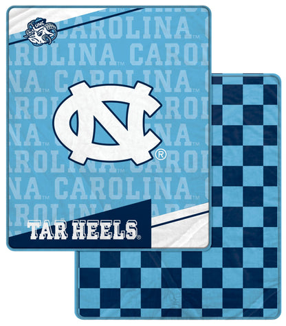 NCAA Diagonal Ghost Checker 60x70 Blanket