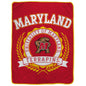 NCAA University Crest 50x60 Ultra Soft Blanket