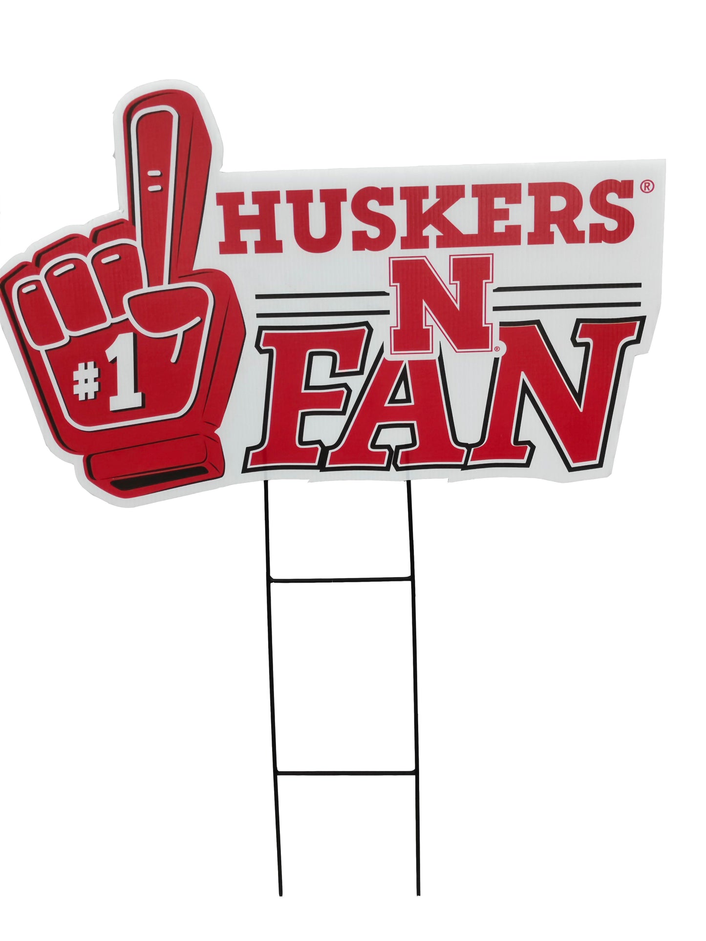 NCAA #1 Fan Yard Sign