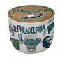 NFL Loco Fan 16oz Ceramic Candle