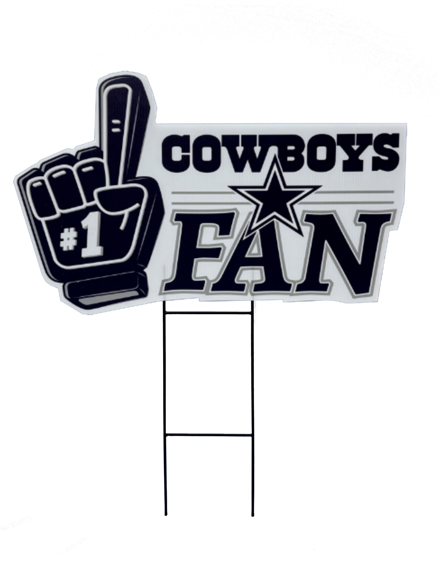 NFL #1 Fan Yard Sign