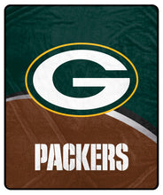 Load image into Gallery viewer, NFL Gameball Ultra Soft Tailgate Throw
