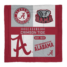 Load image into Gallery viewer, Alabama Crimson Tide Block Logo 3 Piece Full/Queen Bed in a Bag
