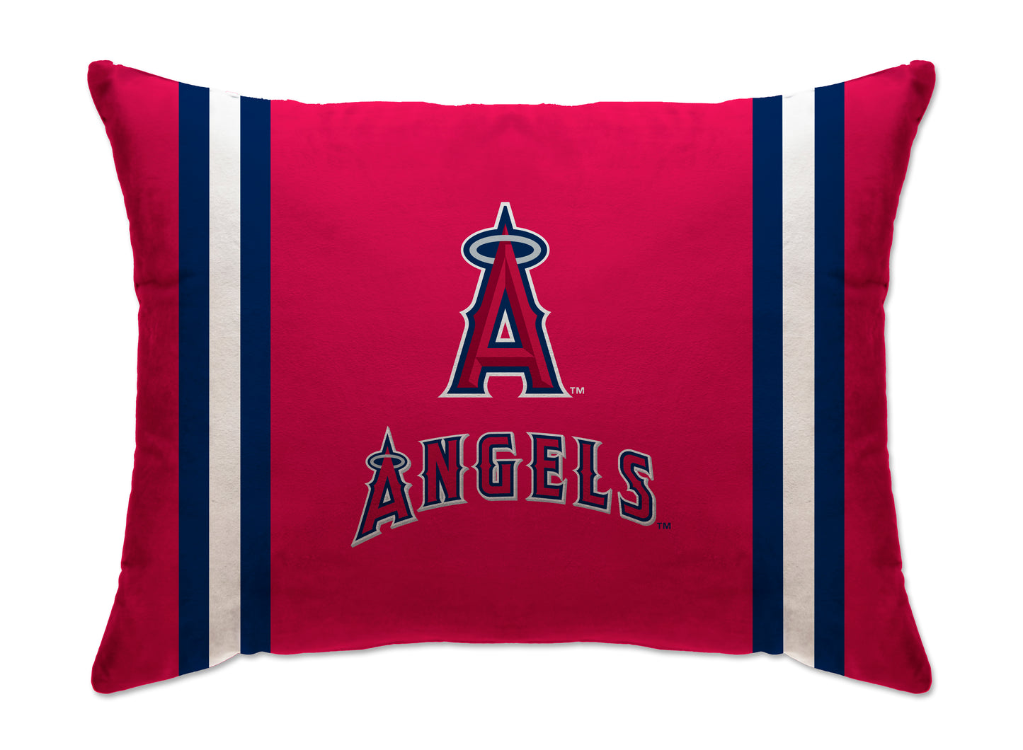 MLB Standard Logo Stripe Bed Pillow